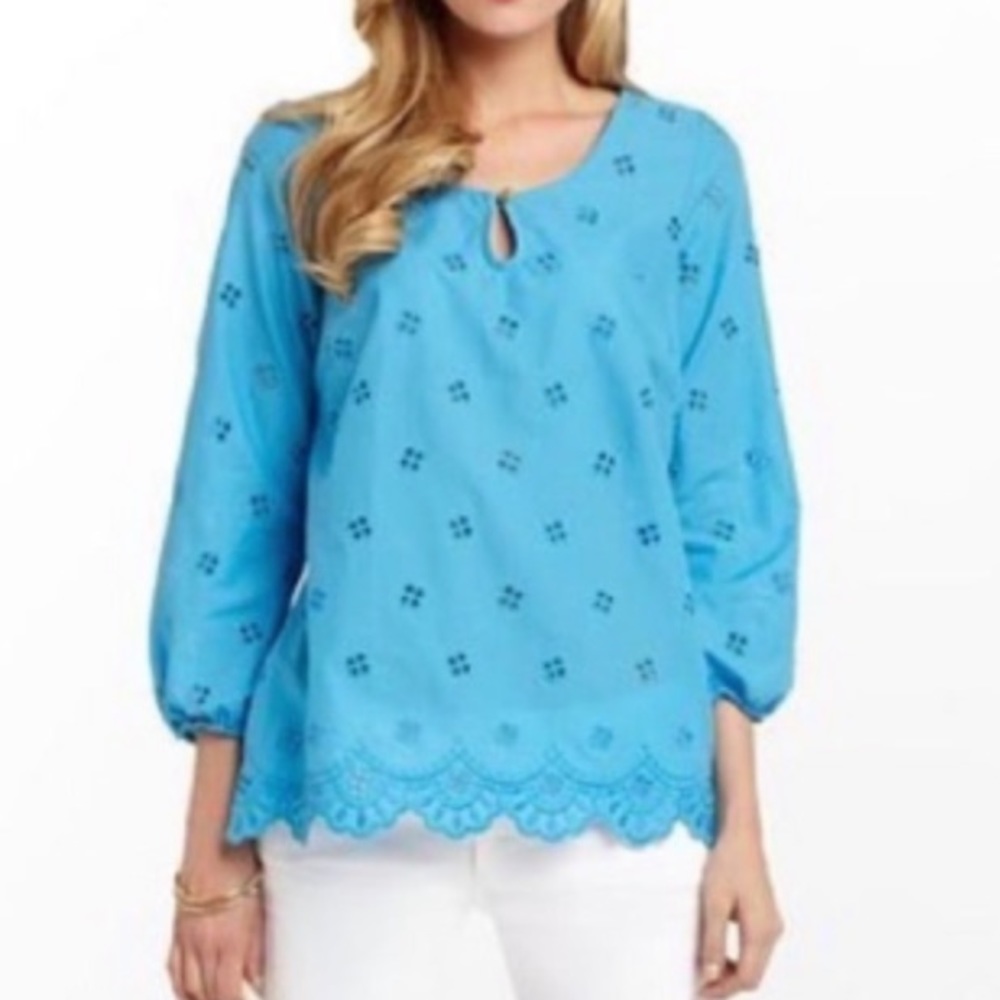 Lilly Pulitzer Eyelet Top